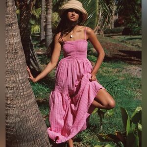 L*Space Pink Maxi Dress